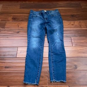 PacSun Ankle Jegging w Frayed Hem, Sz 28